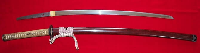 刀30-11　特別保存刀剣　大慶　直胤　　文化元年八月日　　生外装付